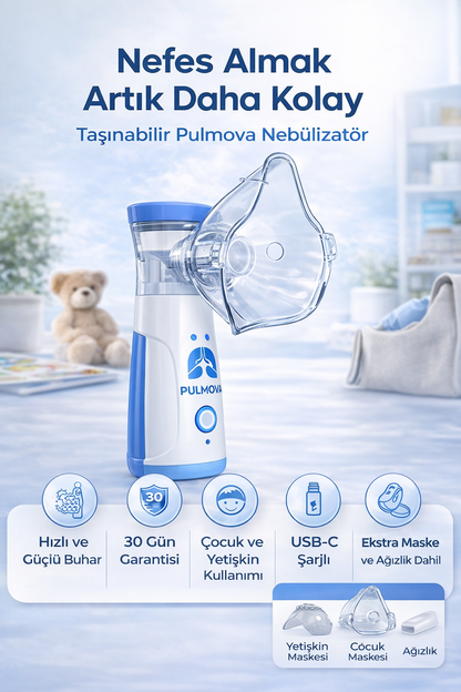 Çantalık Nebülizatör