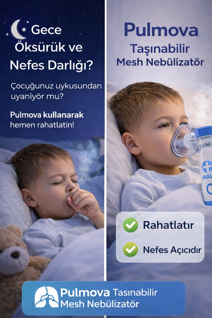 Çantalık Nebülizatör