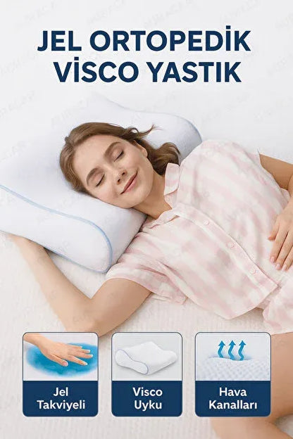 Pulmova Visco Ortopedik Jel Yastık
